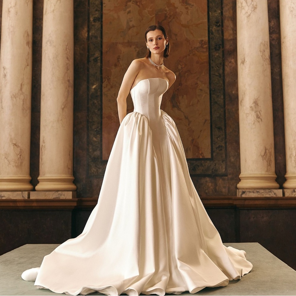 Drop Waist Wedding Dress size 12